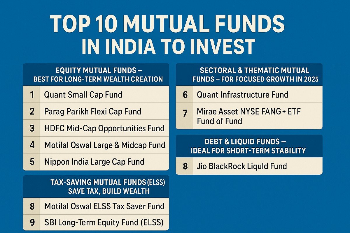 Top 10 Mutual Funds in India to Invest in 2026