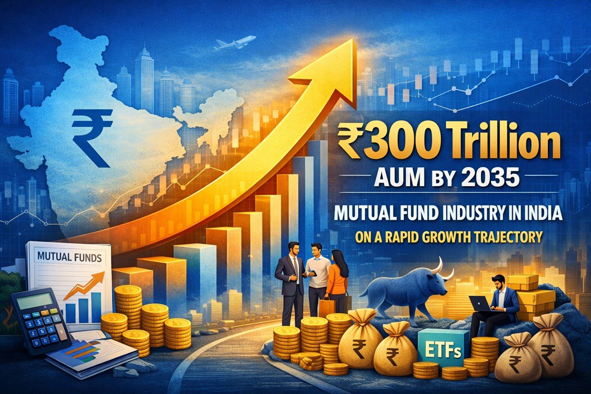 Mutual Fund Industry in India Set to Cross ₹300 Trillion AUM by 2035