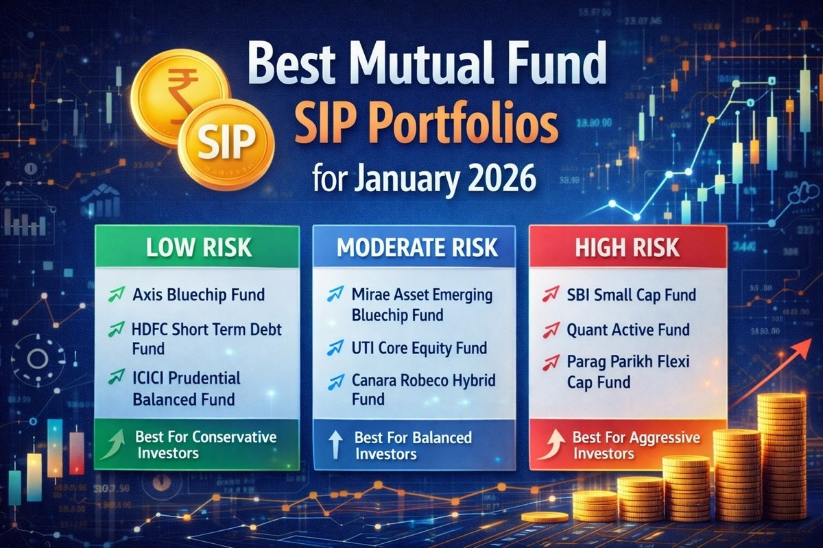 Best Mutual Fund SIP Portfolios for January 2026 (India)