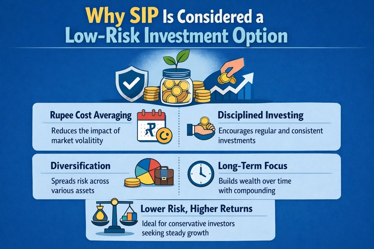 SIP Is Considered a Low-Risk Investment Option