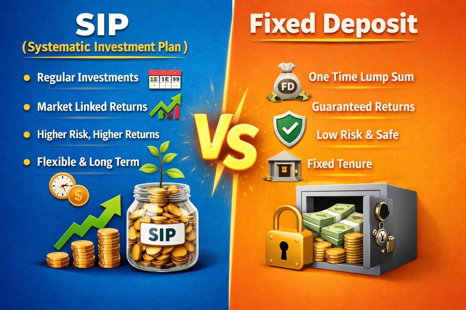 SIP vs Fixed Deposit: Which Is Better for Indian Investors?