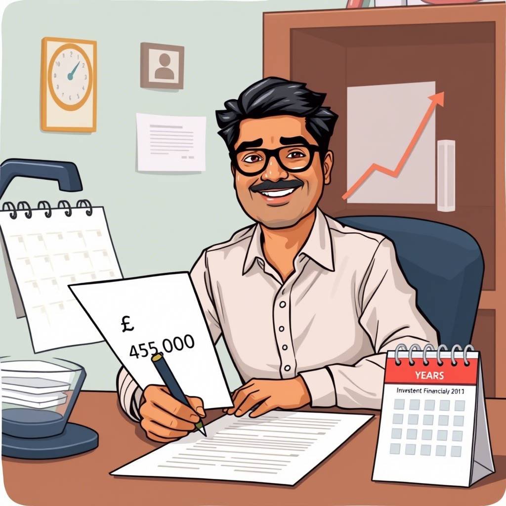 neelkanth invested 45000 for 3 years at compound interest which is compounded
