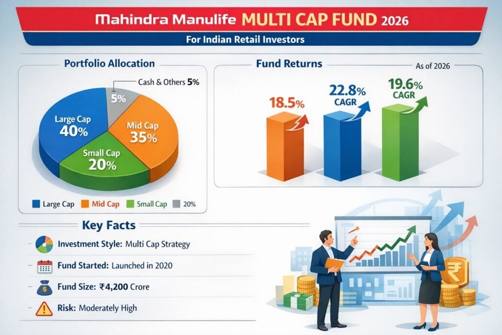 Mahindra Manulife Multi Cap Fund review 2026 – returns and portfolio