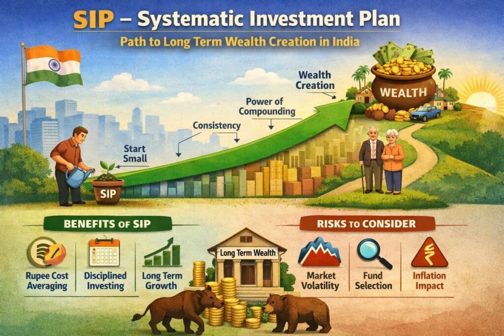 Is SIP good or bad for long term wealth creation in India