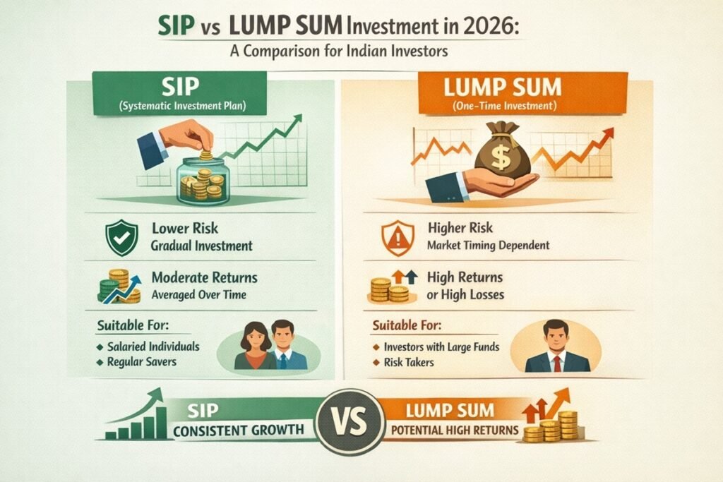 SIP vs lump sum which investment strategy is better in 2026 India