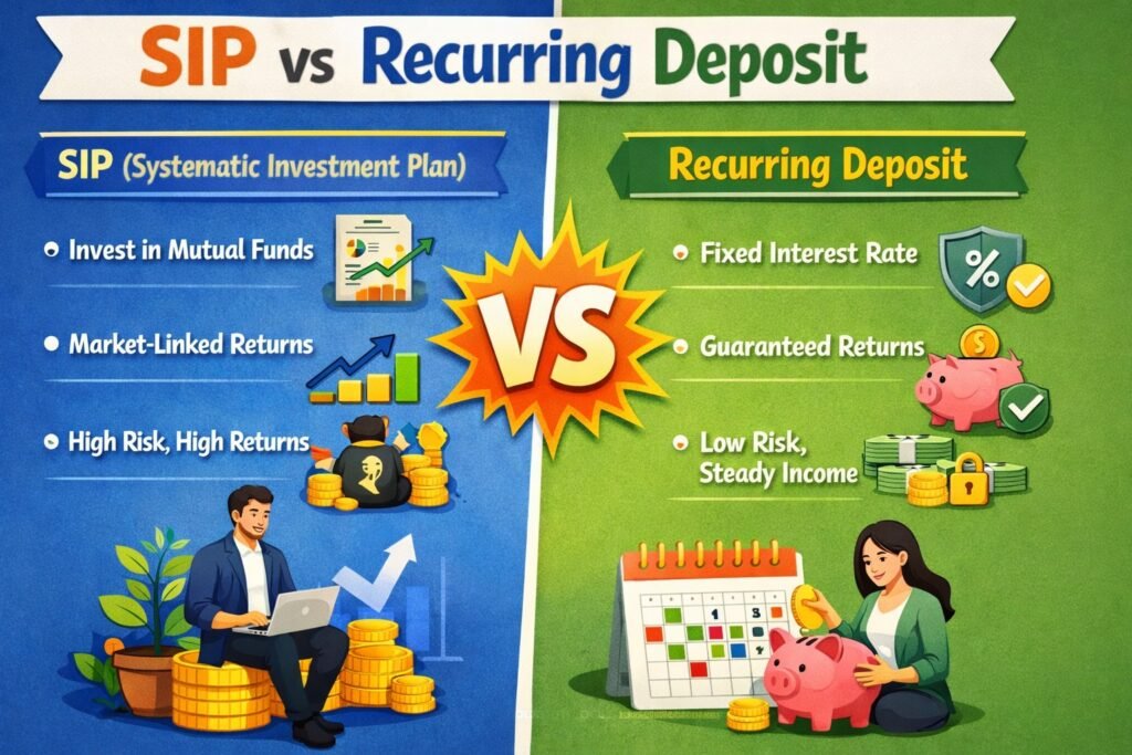 SIP vs Recurring Deposit: Which Is Better for Indian Investors in 2026?